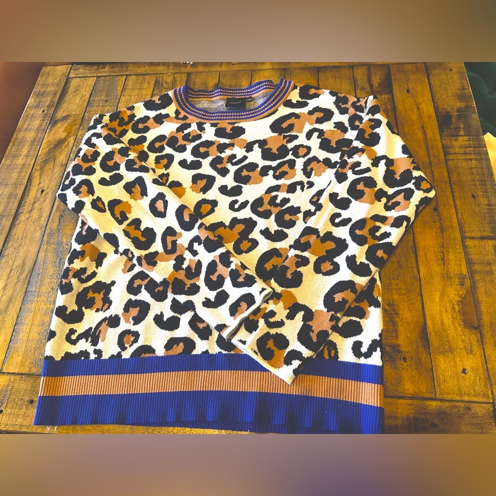 Cliché Animal Print Sweater